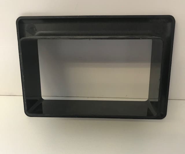 Small Scupper Vent Insert - Black