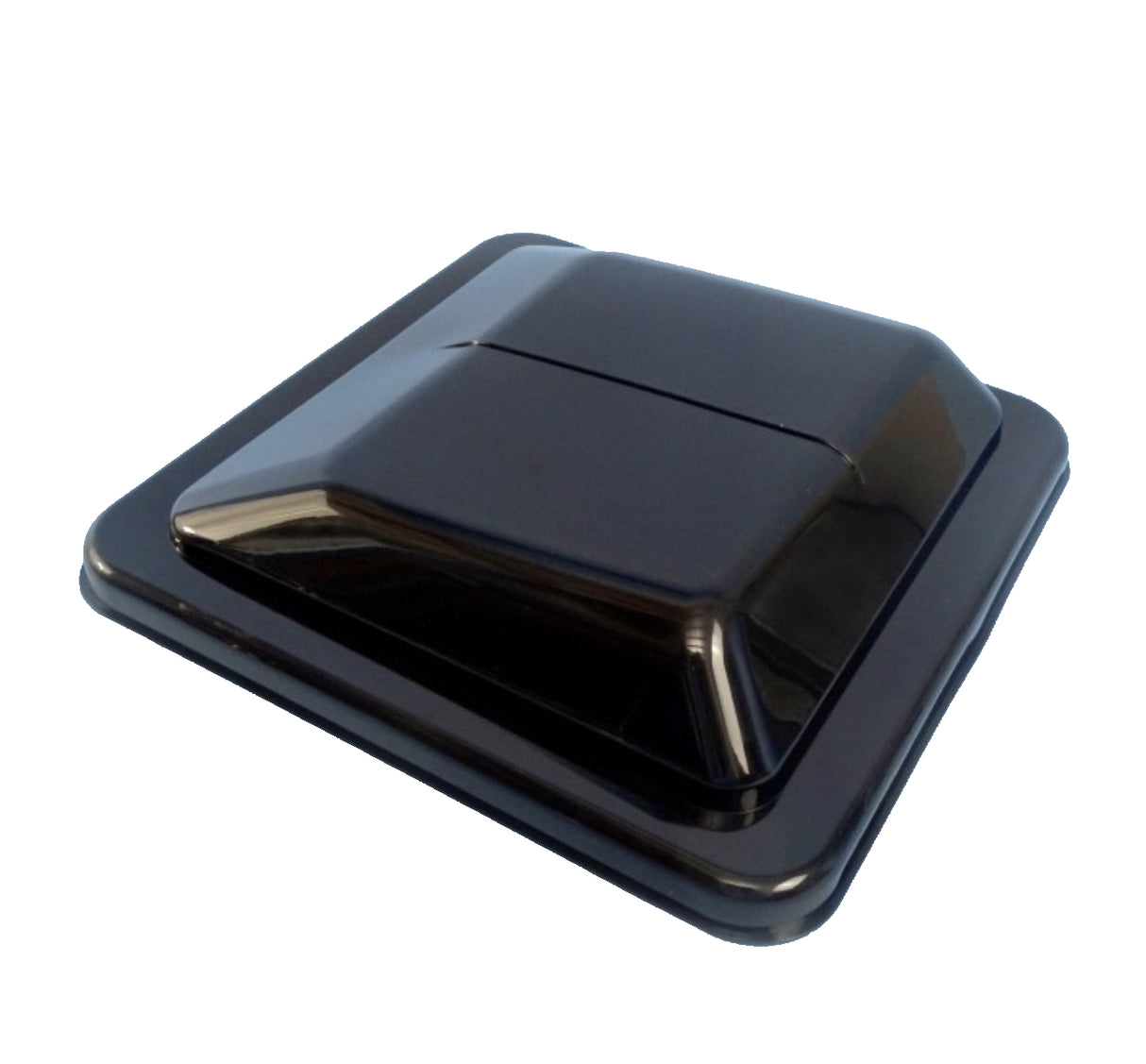 Vent Lid Suits Ventline MK2 / Coast RV (Black/Smoke) - 365 x 370mm