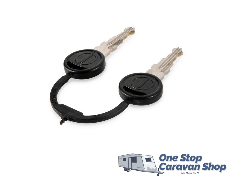 Lockable Water Filler - Cap and Key - Black