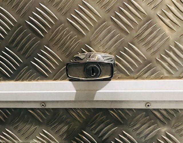 Chrome Boot Lock T Handle to suit Hume boot