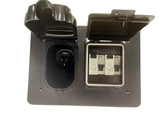 15A POWER INLET RCBO ENCLOSURE - BLACK