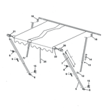 CAREFREE BRACE SLIDER ASSEMBLY. R00405