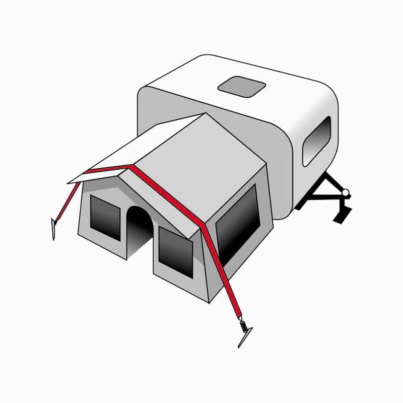 Carefree Caravan & Motorhome Awning Tie Down Kit