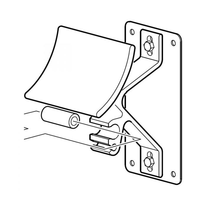 Carefree Awning Support Cradle with Rafter Mount Bracket 200-34186