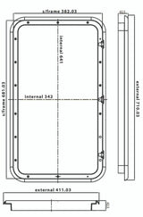 Coast Access Door 10 White
