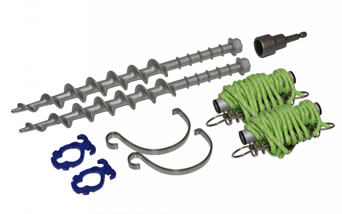 Premium Roll Out Awning Tie Down Kit