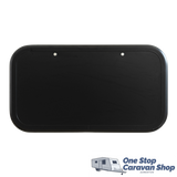 Caravan Picnic Table Black 4RC & Backing Plate - 800 x 445mm