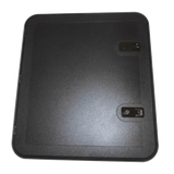 Coast Door 4 - Black 566 x 631 (M500-230) with BLK Lock