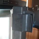 Door Handle - Black - Suits Dometic RM2453 / RM2553 / RM2555 / RM4606 Fridges