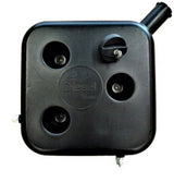 SUNPOWER RV DIESEL HEATER 2.5KW & DIESEL FUEL TANK BLACK - LOCKABLE KIT