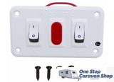 Dometic Double-Panel On/Off Switch - 9108873700