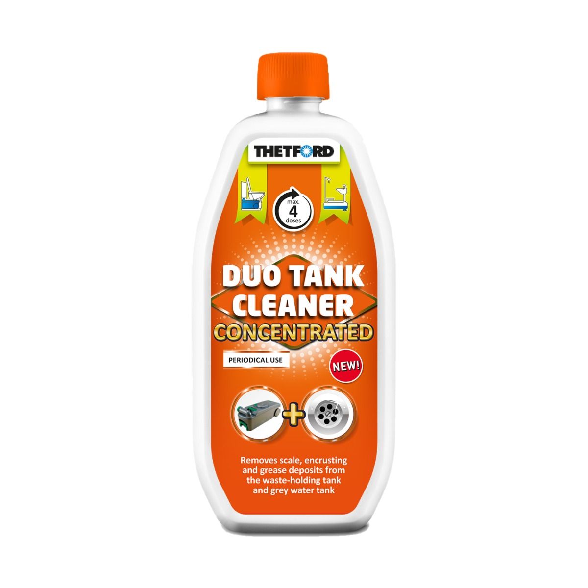 Thetford DUO Tank Cleaner Concentrated 800ml – One Stop Caravan Shop