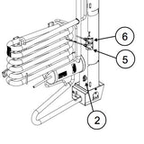 Thetford 240V Element for N604/N614 Fridges-634180 NO LONGER AVAIABLE