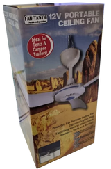 FAN-TASTIC 12V Portable Ceiling Fan