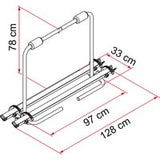 Fiamma Carry Bike Caravan XL A 2 Bikes. 02093-01a