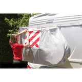 Fiamma Bike Cover Premium S Grey Vinyl up to 4 Bikes - 08208B01