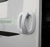 WHITE GRAB HANDLE LED LIGHT WITH SWITCH