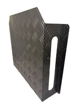 Diesel Tank Cover Double Side for Fuel Tank 10/15L - Black or Dark Grey Checkerplate