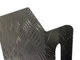 Diesel Tank Cover Double Side for Fuel Tank 10/15L - Black or Dark Grey Checkerplate