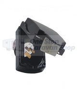 15AMP Caravan Inlet IP34 - Black