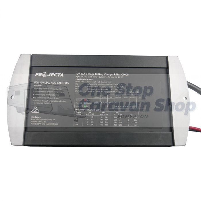 PROJECTA IC10 Projector Intelli-Charge 12V Automatic 10 Amp Battery Charger
