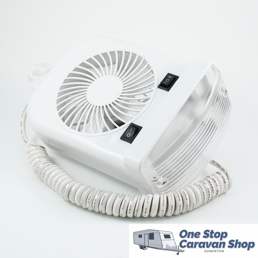 Jayco Camper / Expanda Bed End Light & Fan Combo 0172029