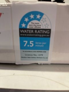 Caravan Kitchen Sink Mixer 221mm spout with 2 x 12mm Push in Fittings 82H41-CHR