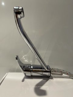 Caravan Kitchen Sink Mixer 221mm spout with 2 x 12mm Push in Fittings 82H41-CHR