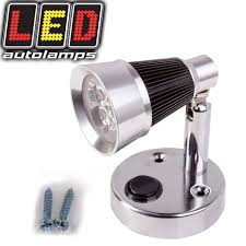 LED autolamps Reading Light with Rotate and Tilt Adjust