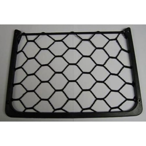 BLACK ELASTIC STORAGE/MAGAZINE NET HOLDER - 31cm wide x 21cm high – One ...