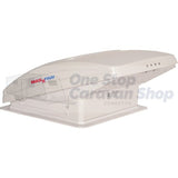 Maxxfan Deluxe with Rain Dome (slight sctraches on Top of Dome)- Thermostat - Manual Open - 355mm