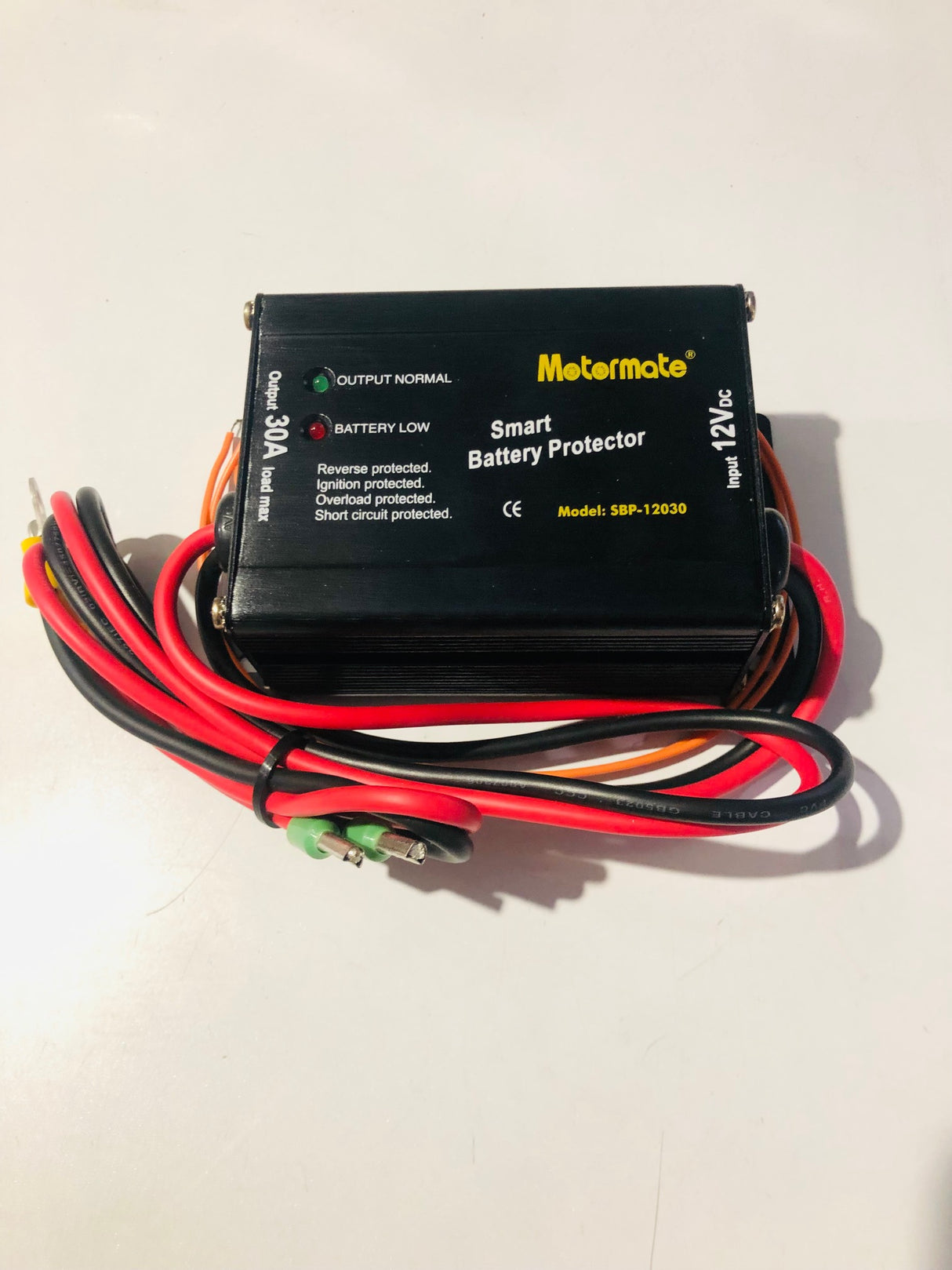 Motormate Smart Battery Protector 12V Batt 12-16V 30A Max