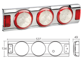 9–33 VOLT MODEL 43 L.E.D REAR DIRECTION INDICATOR AND TWIN STOP/TAIL LAMPS