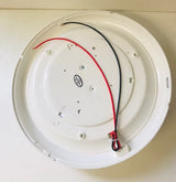 10" Round LED Oyster Light On/Off switch