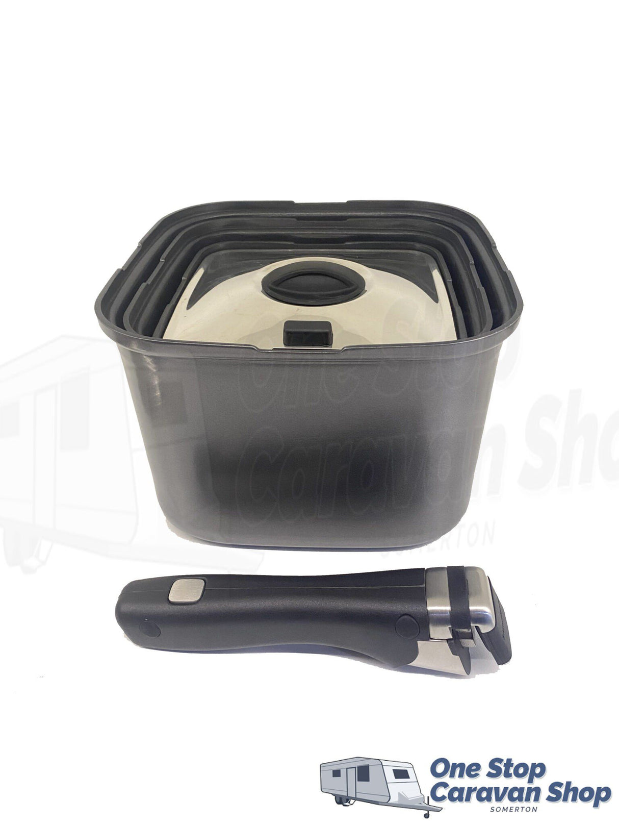 SmartSpace Cookware Set Square Pots (Set of 3)