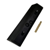 2 x Jayco Pull Open Cupboard Handle - Metal - Black