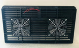 Ranger Fridge Vent with Fan RFVB (Black)