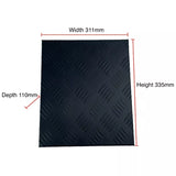 AUFOCUS Black Checker Plate 5L Tank Cover - Gen 4