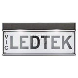 License plate Frame with LED Lights 12/24V 55cm Cable