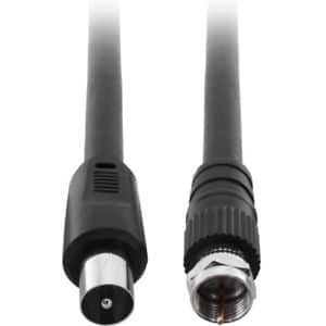 Pro.2 1.5M RG6QUAD PAL TO 'F' LEAD