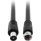 Pro.2 1.5M RG6QUAD PAL TO 'F' LEAD