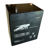 ZAP 12V 5.5 AH Premium AGM Battery - RV BREAKAWAY BATTERY