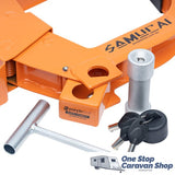 Purple Line Fullstop Samurai Wheel Clamp