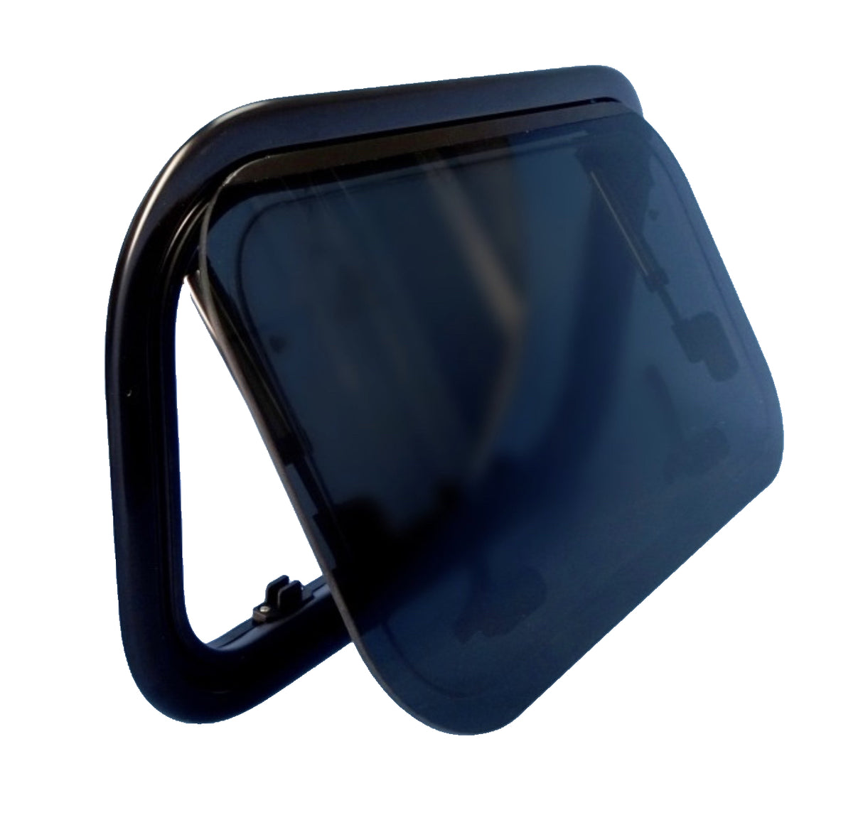 Sanjo Flat Push-Out Caravan Window with Blind - H450xW500mm