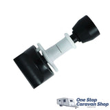 Shower Door Travel Lock Black