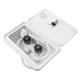 SEAFLO EXTERIOR SHOWER BOX WHITE - SFES1-001