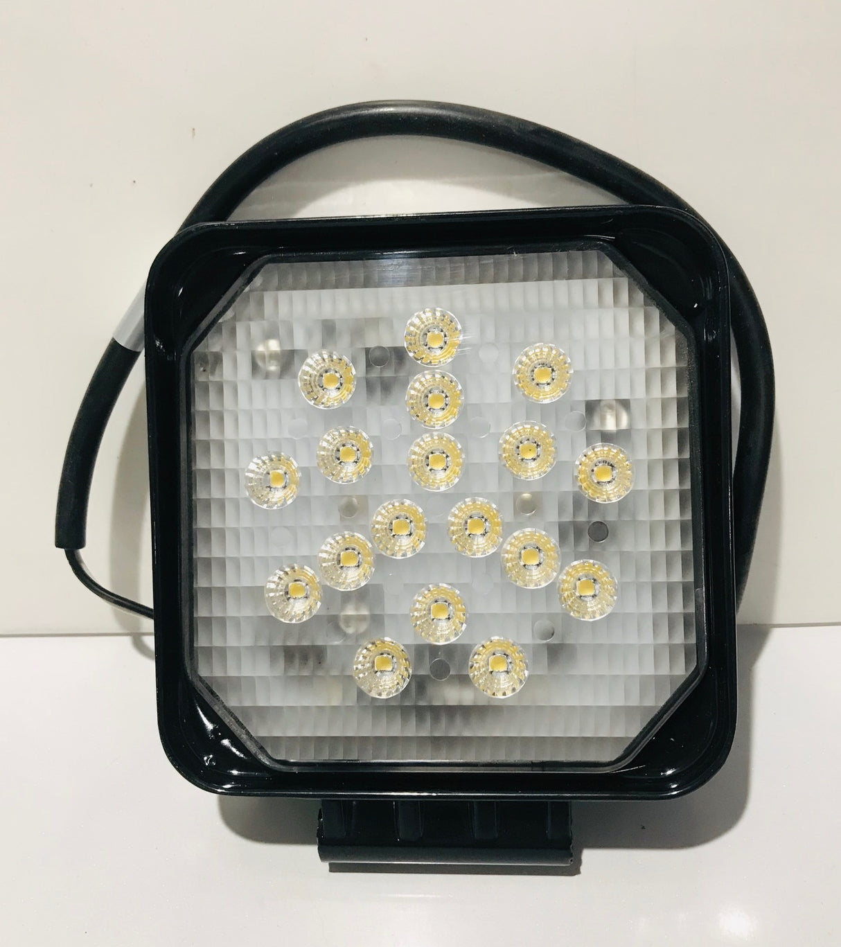 LED Square Work Light Black