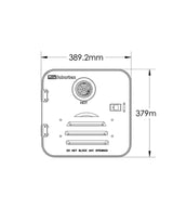 SUBURBAN ST60 Hot Water Heater Door + Frame | WHITE. 6285APW