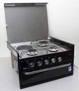 Swift Mini Grill - with 3 Gas Burner & 1000w Element