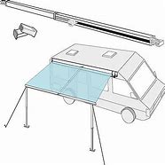 Fiamma Straight Roof Rafter for Box Awnings - 98655-087